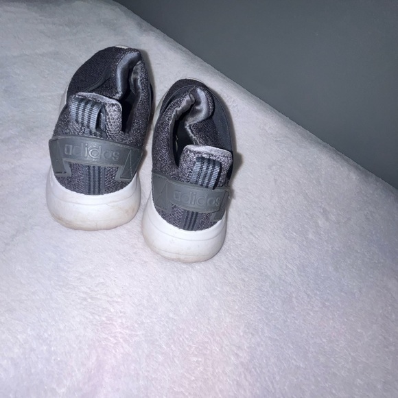 Adidas Black and White Slip-On Sneakers - Picture 2 of 5